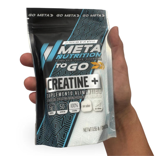 Creatine+ To Go | Creatina Monohidratada Micronizada| 50 Servicios.