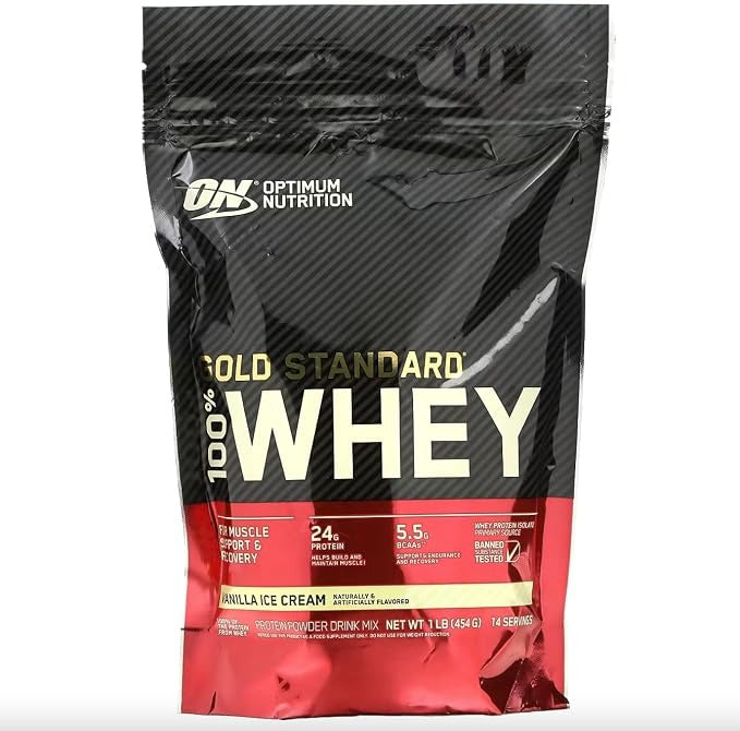 100% WHEY GOLD STANDARD BOLSA 1 LBS
