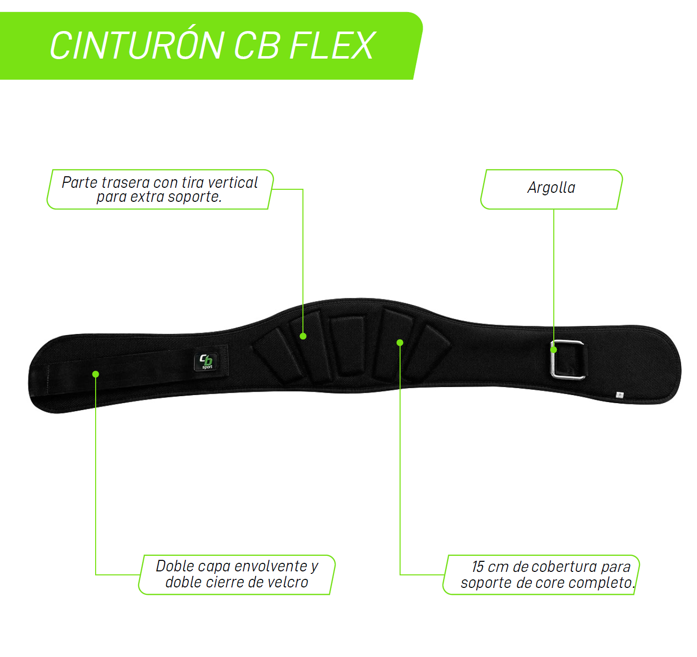 Cinturón De Entrenamiento CB-Flex
