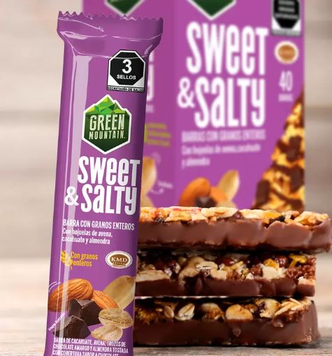 Green Mountain Sweet And Salty Bar Caja De 40 Piezas Fitness Market