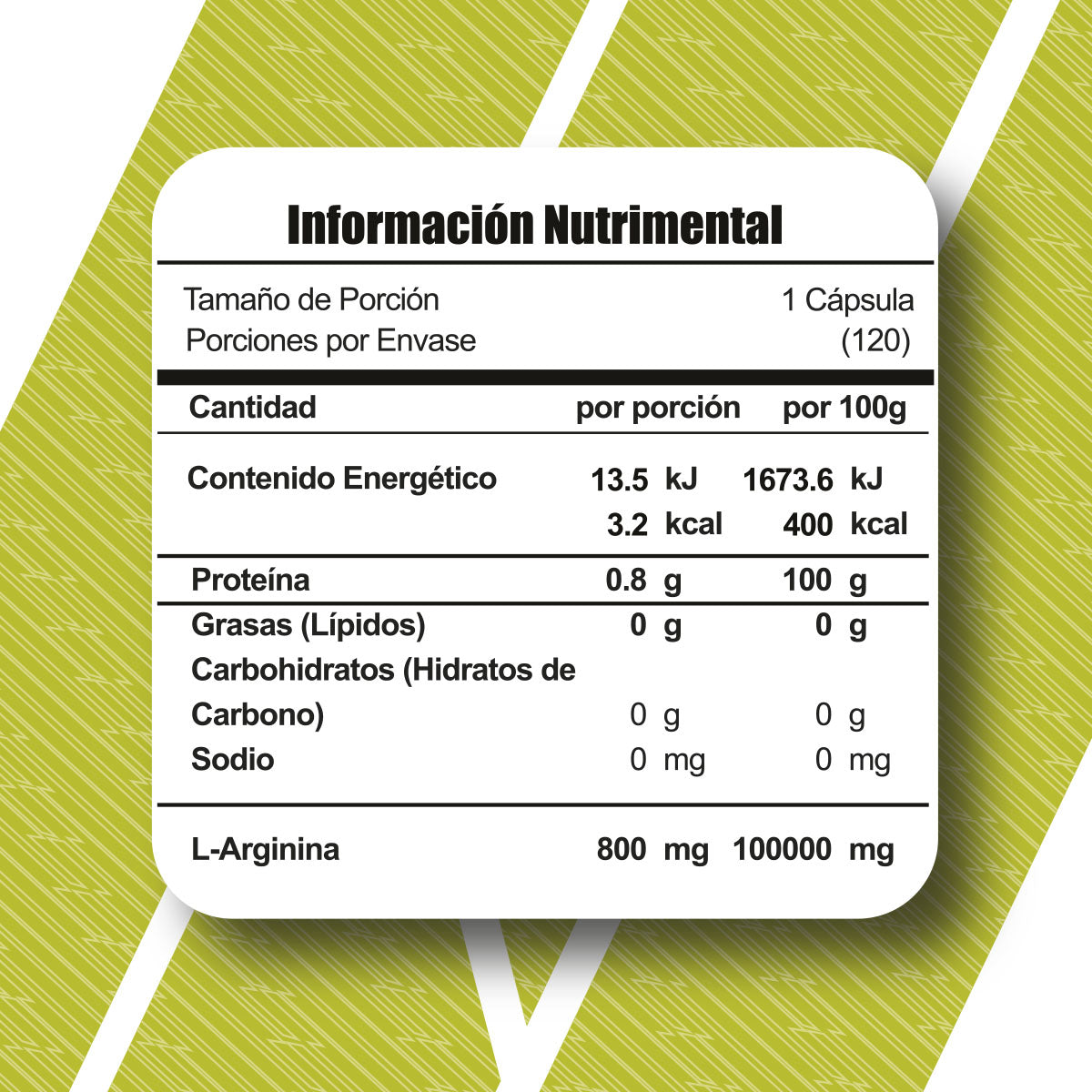 Arginine+ Meta Nutrition