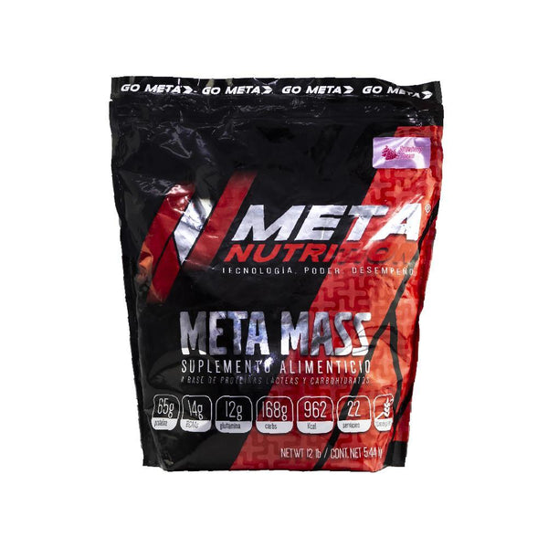 Meta Mass 12 lb, Alto en Proteína