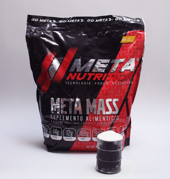 Meta Mass 12 lb, Alto en Proteína