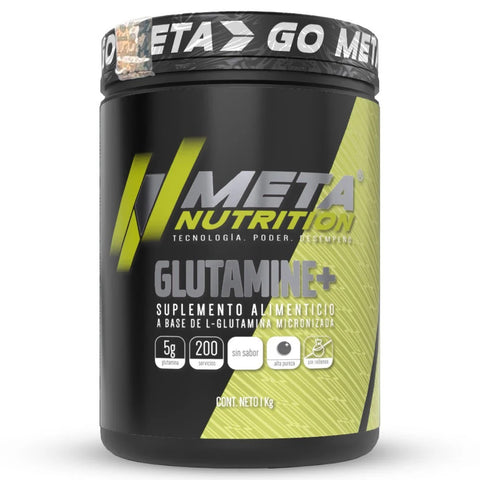 Glutamine+ De Alta Pureza 1000g, 200 Servicios.