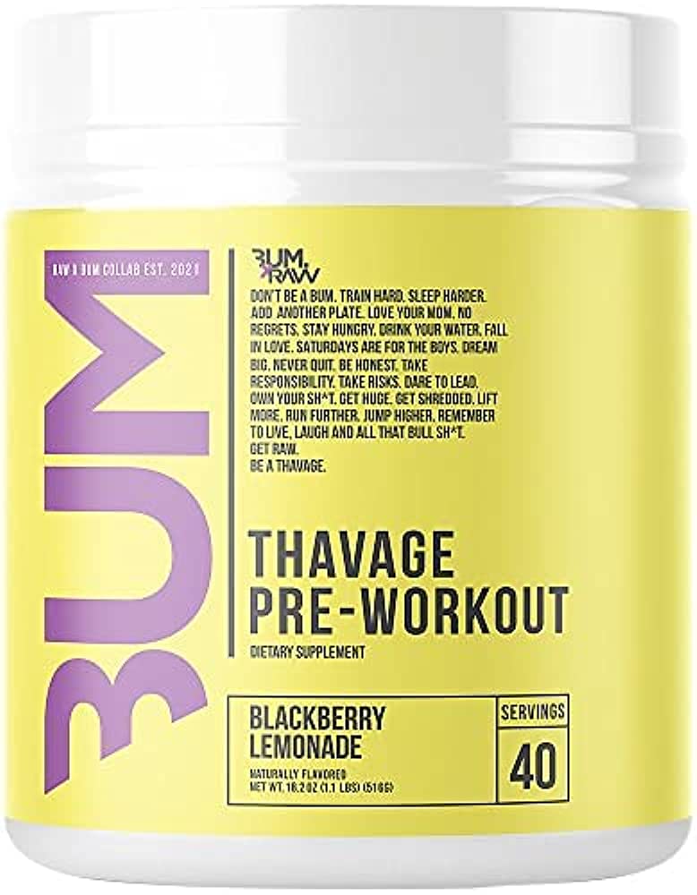 CBUM Thavage Pre-workut 40 SERV