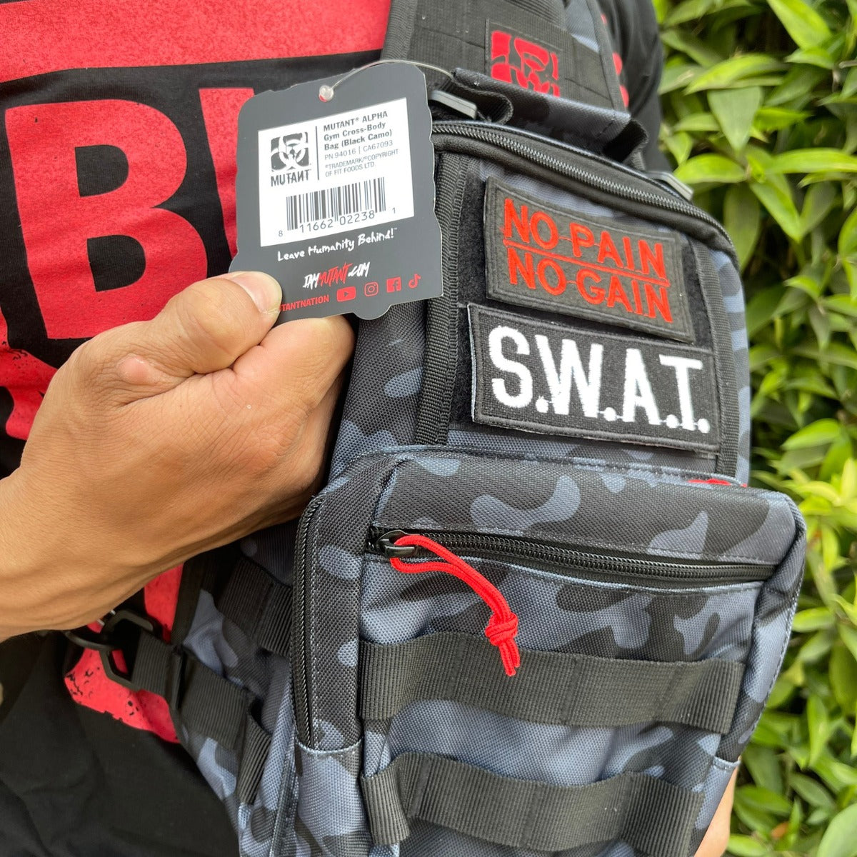 CROSS BODY CAMO MUTANT