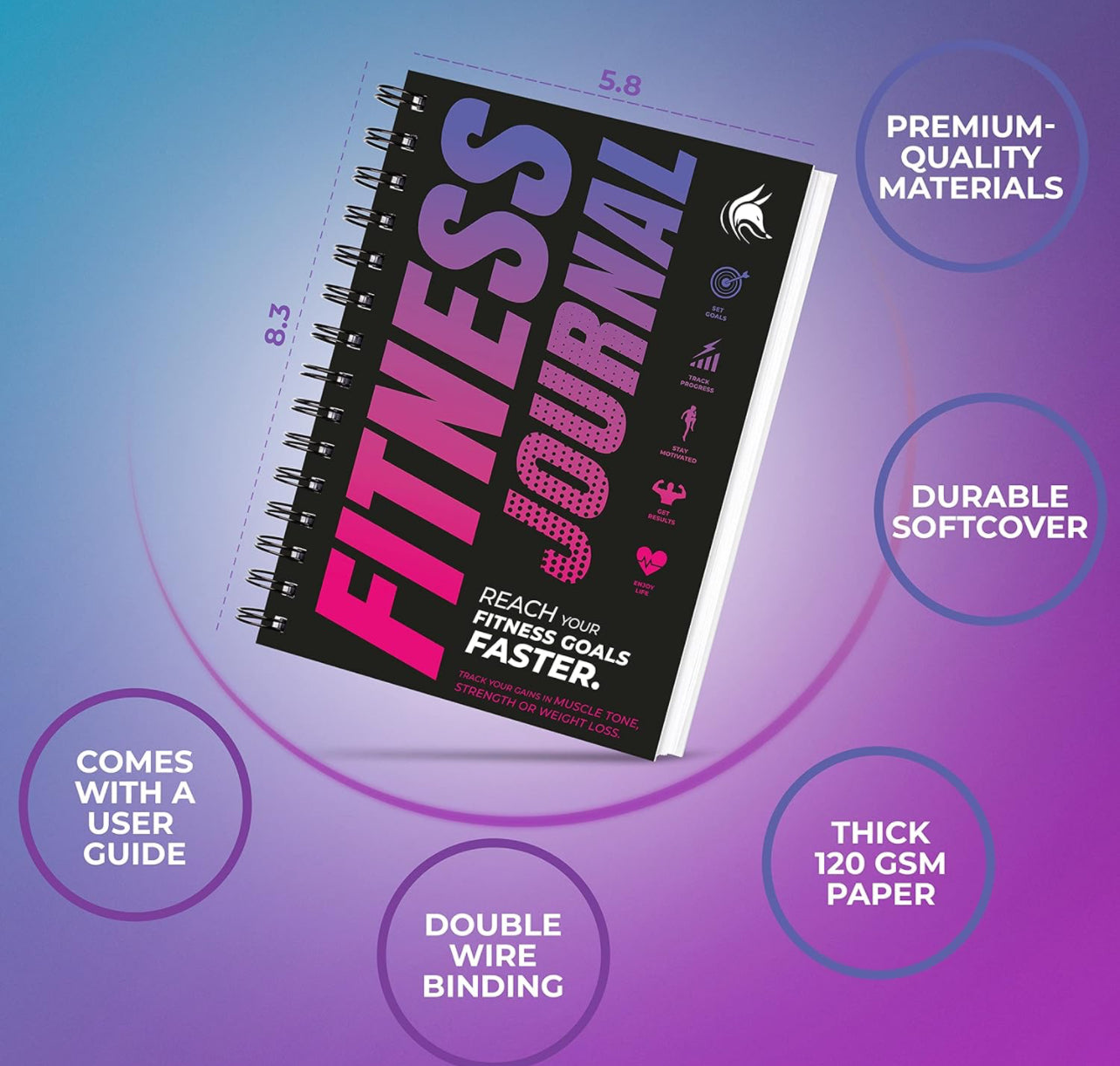 Diario Fitness de Objetivos y Progeso