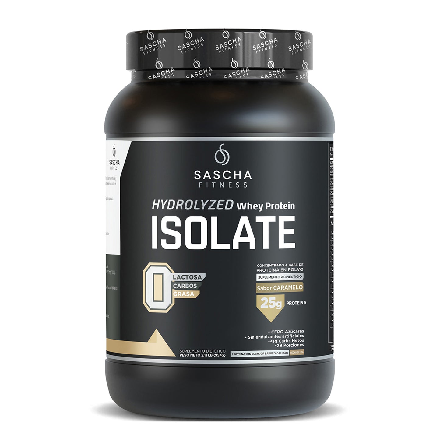 Sascha Fitness Hydrolized Whey Protein Isolate 1.98lb