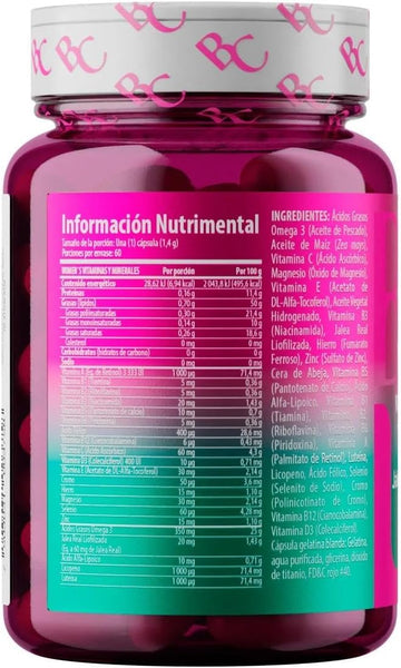 Women´s Vitaminas y Minerales Belacaps, 60 caps