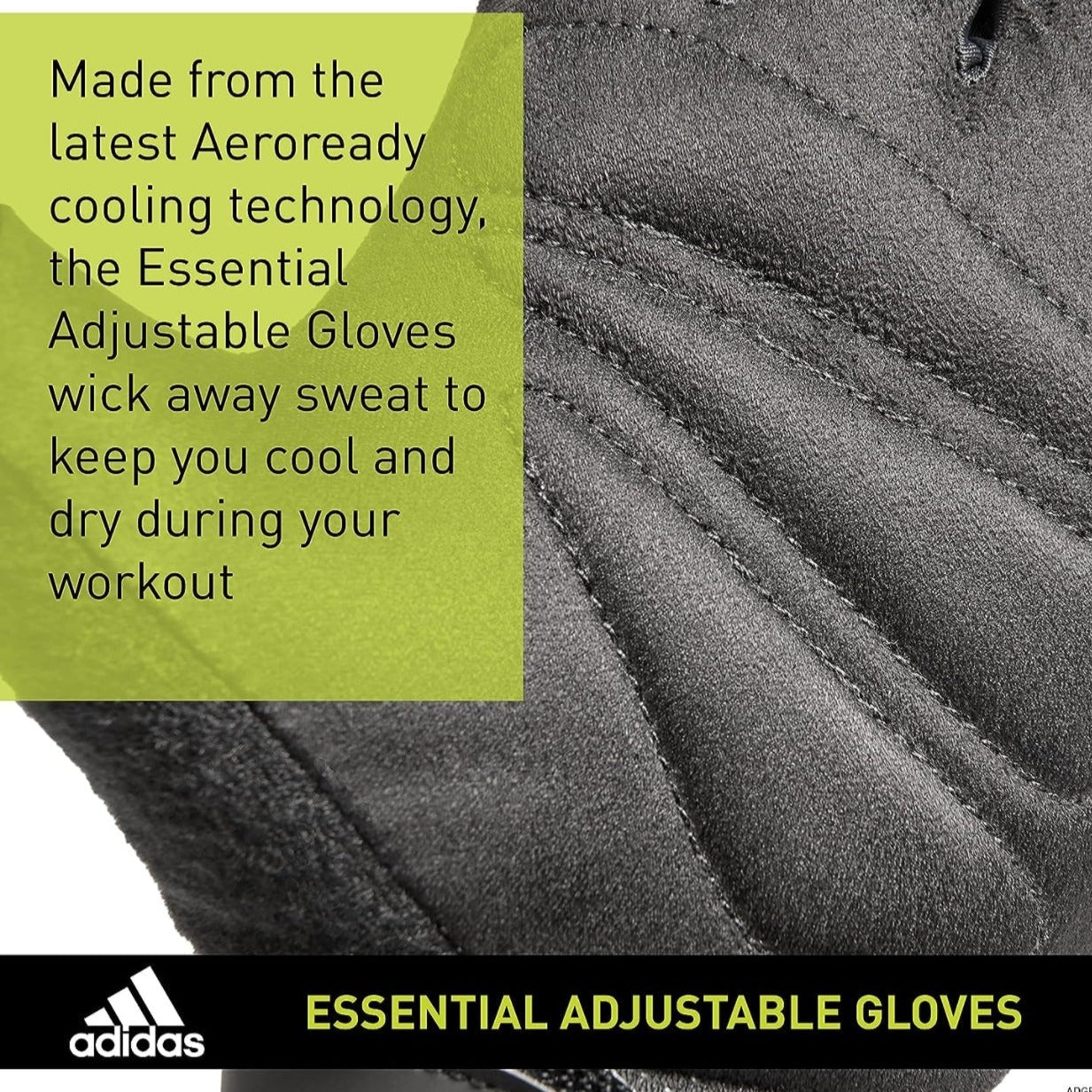 Guantes Adidas negro-blanco