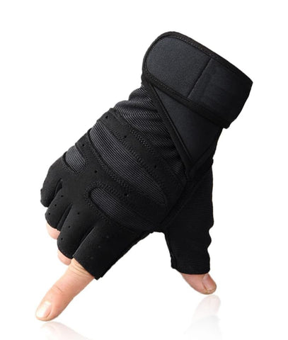 Guantes con muñequera larga