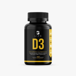 Vitamina D3 B LIFE 300 caps