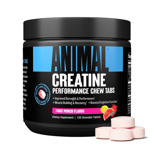 Animal Chews creatine 120 tabletas masticables
