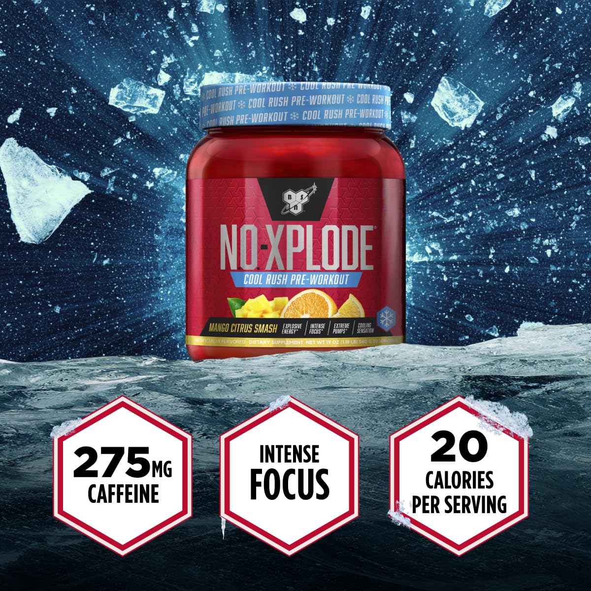 N.O.-XPLODE 3.0 COOL RUSH 30 SERV