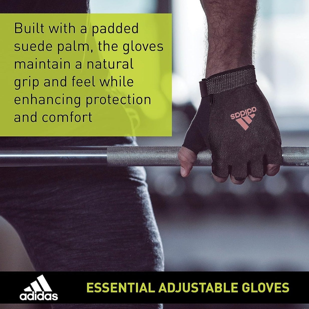 Guantes Adidas negro-azul