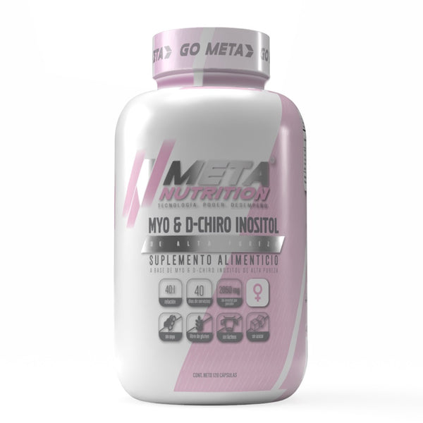 Myo y D-Chiro Inositol Meta Nutrition 40 días.