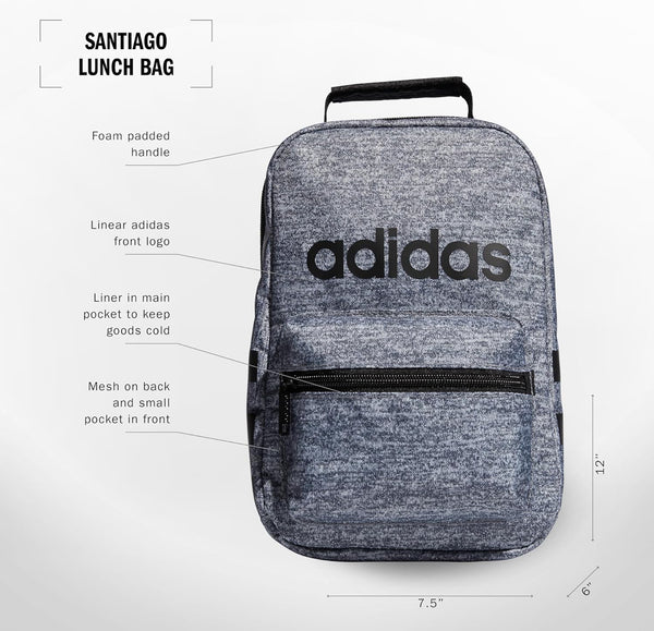 Lonchera Adidas con aislante térmico Gris