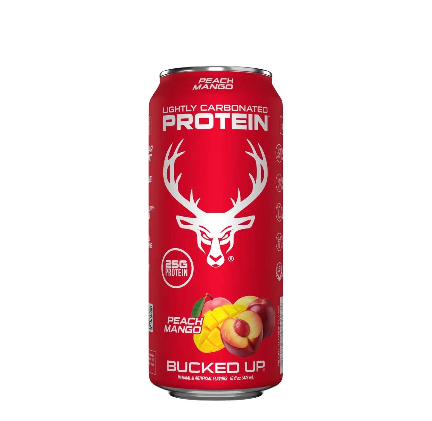BUCKED UP LIGHTLY CARBONATED PROTEIN 16 OZ