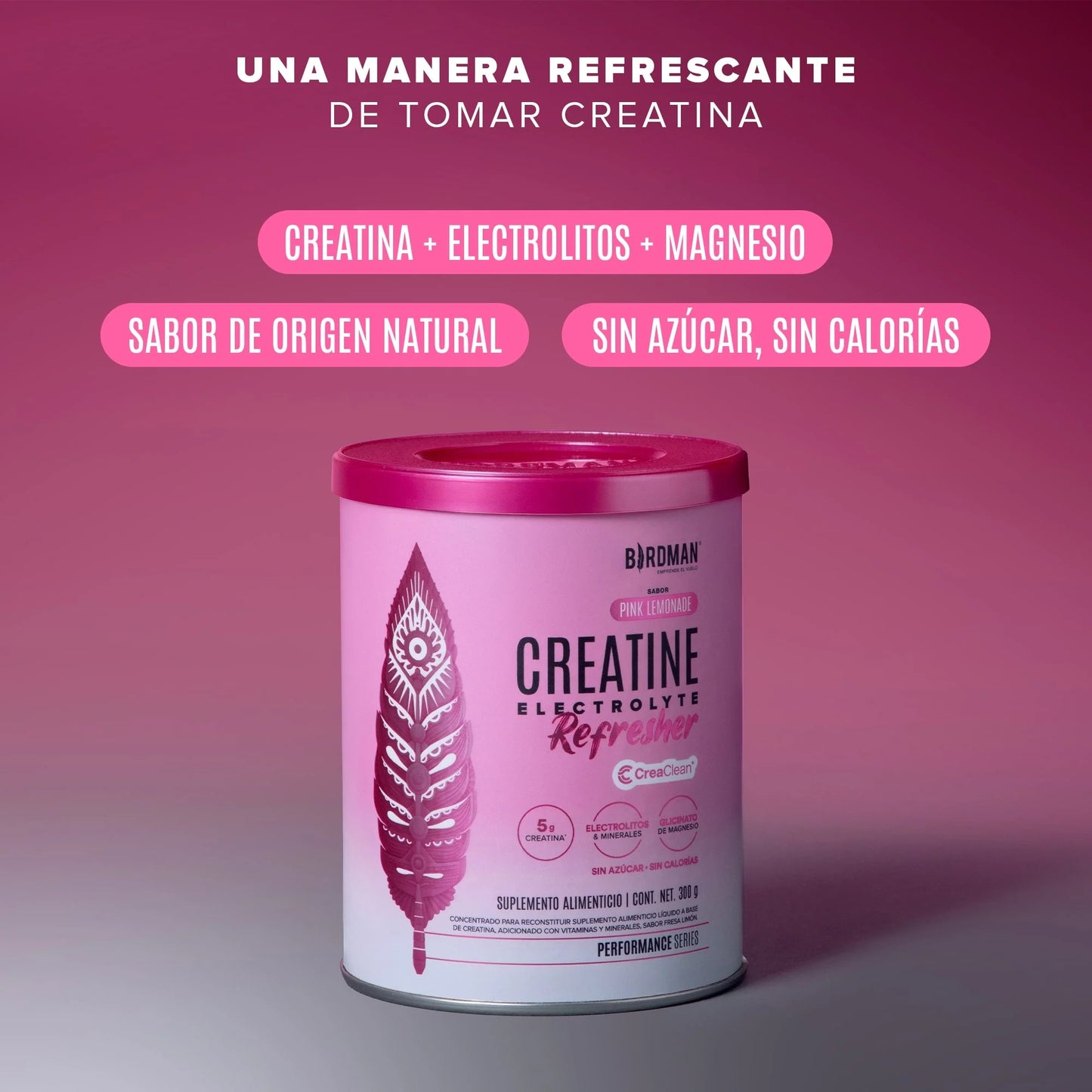 Creatine Refresher Birdman 30 servicios