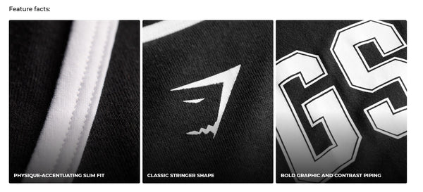 GS GSLC Ringer Stringer PLAYERA CORTE OLIMPICO