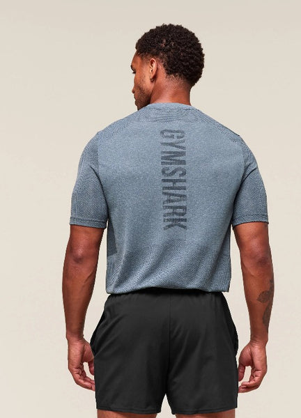 GS Lightweight Seamless playera ligera azul.