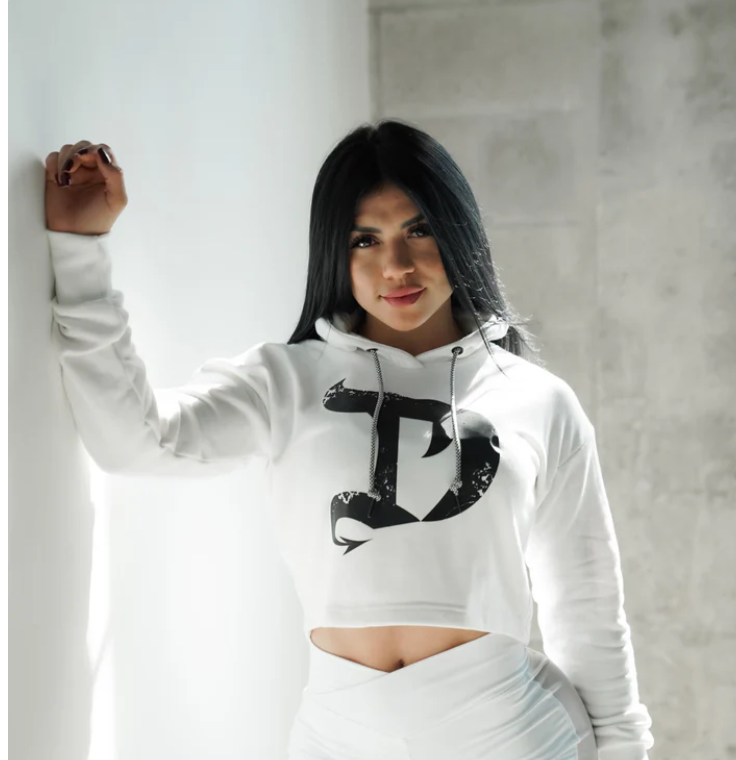 Dragon Essential Sudadera Corta Blanca
