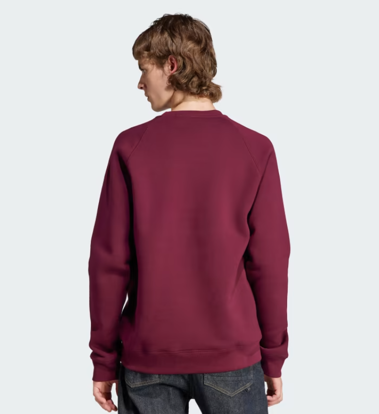 Sudadera Adidas color vino