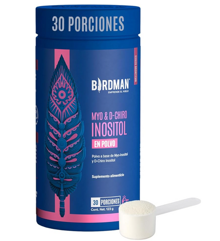 Inositol Myo-Chiro Blend Birdman Polvo 123g