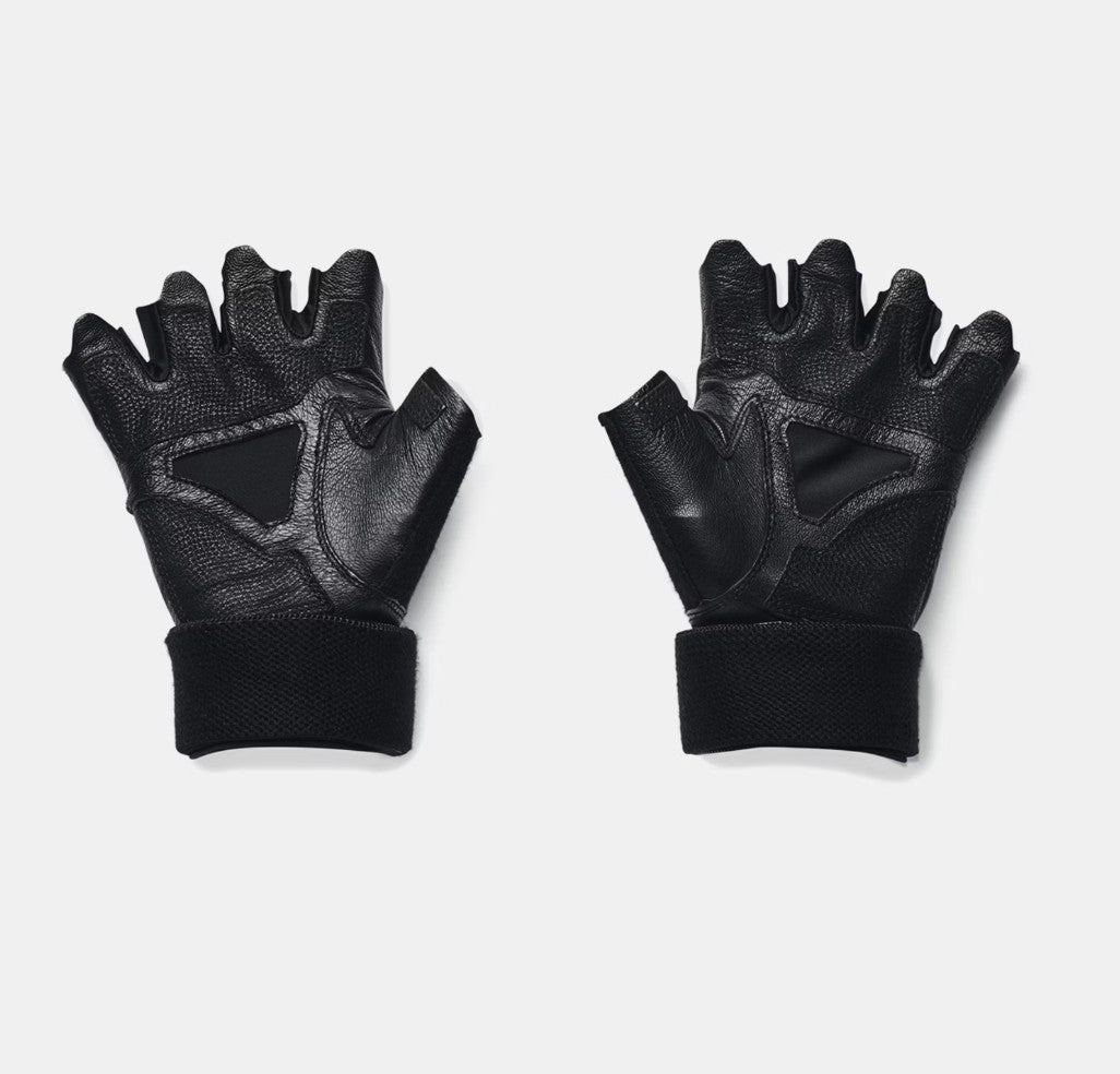 Guantes Unisex Under Armour CON CANILLERAS negros
