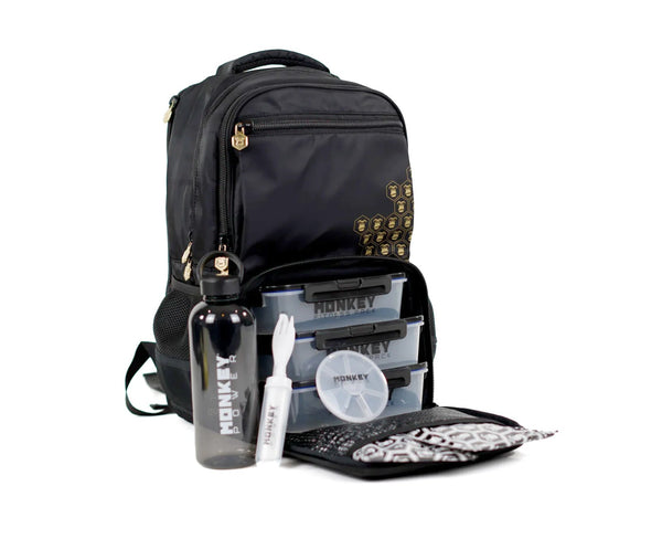 MOCHILA BLACK GOLD 2025, MONKEY POWER