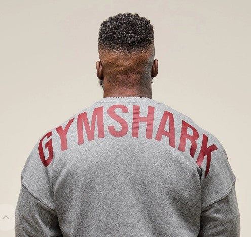 GS Sudadera Power Crew Gris