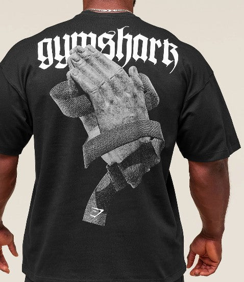 GS Playera Overzize manos gris