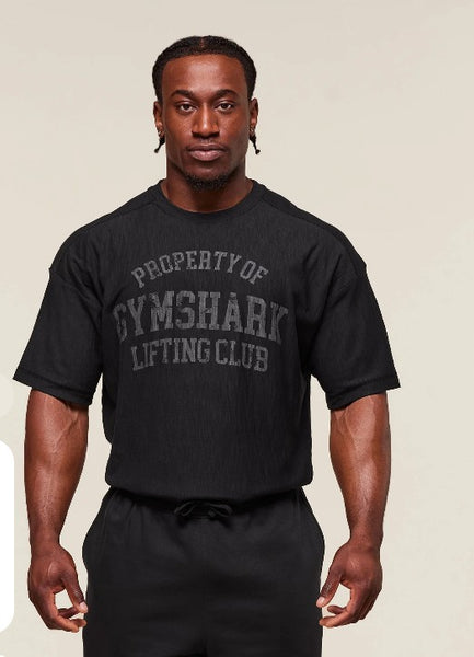 GS Playera Negra Property of Gymshark