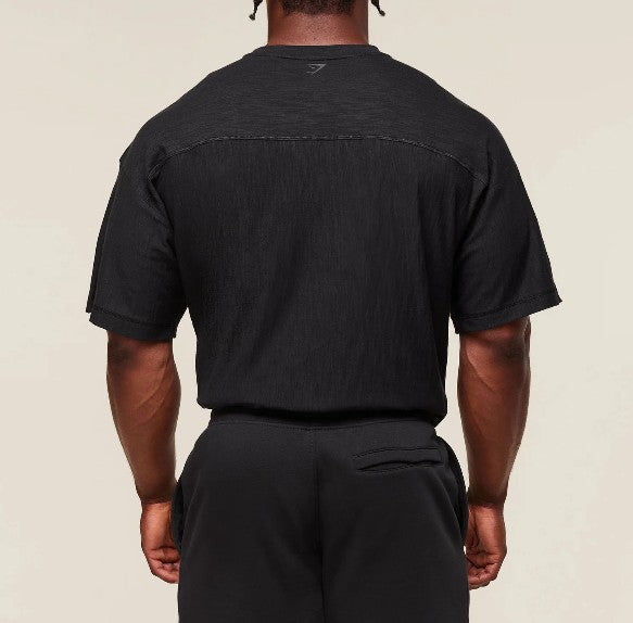 GS Playera Negra Property of Gymshark