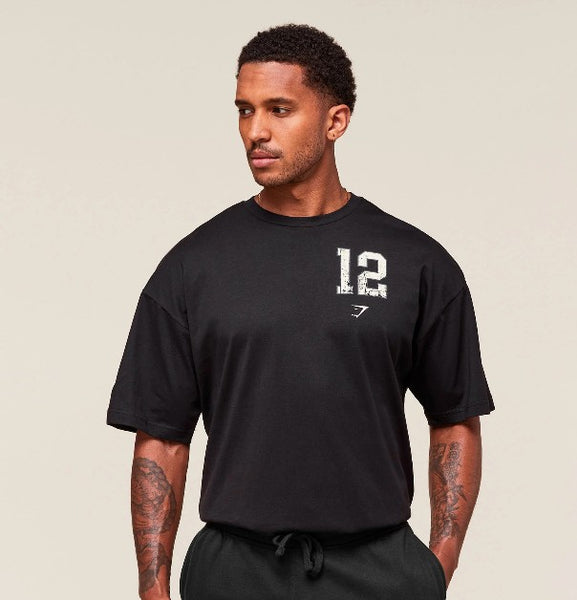 GS Playera Negra #12