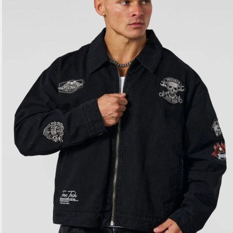 YOUNGLA 5194 - Cars & Curls - Shop Jackets chamarra parches