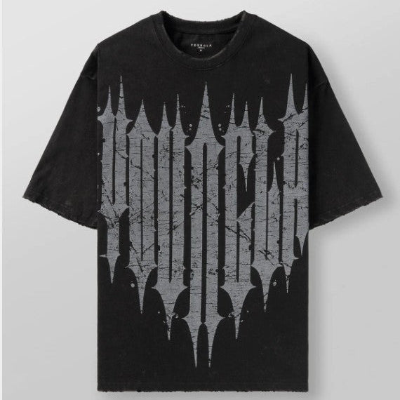 YOUNGLA 4156 - Revenge Tees Negro Lavado