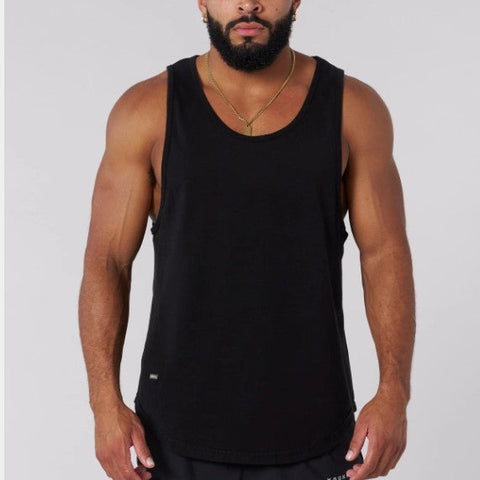 YOUNGLA 3029 - Metal Tag Tanks Negra lavada