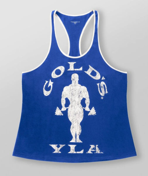 YOUNGLA 3014 - Golds Gym Classic Stringers azul con blanco