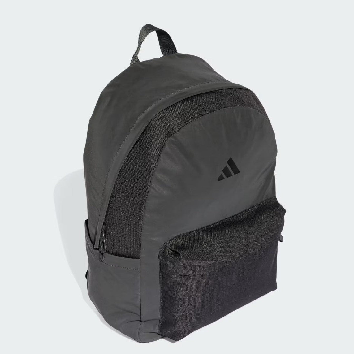 Mochila Adidas Negra logo negro Reflectante.