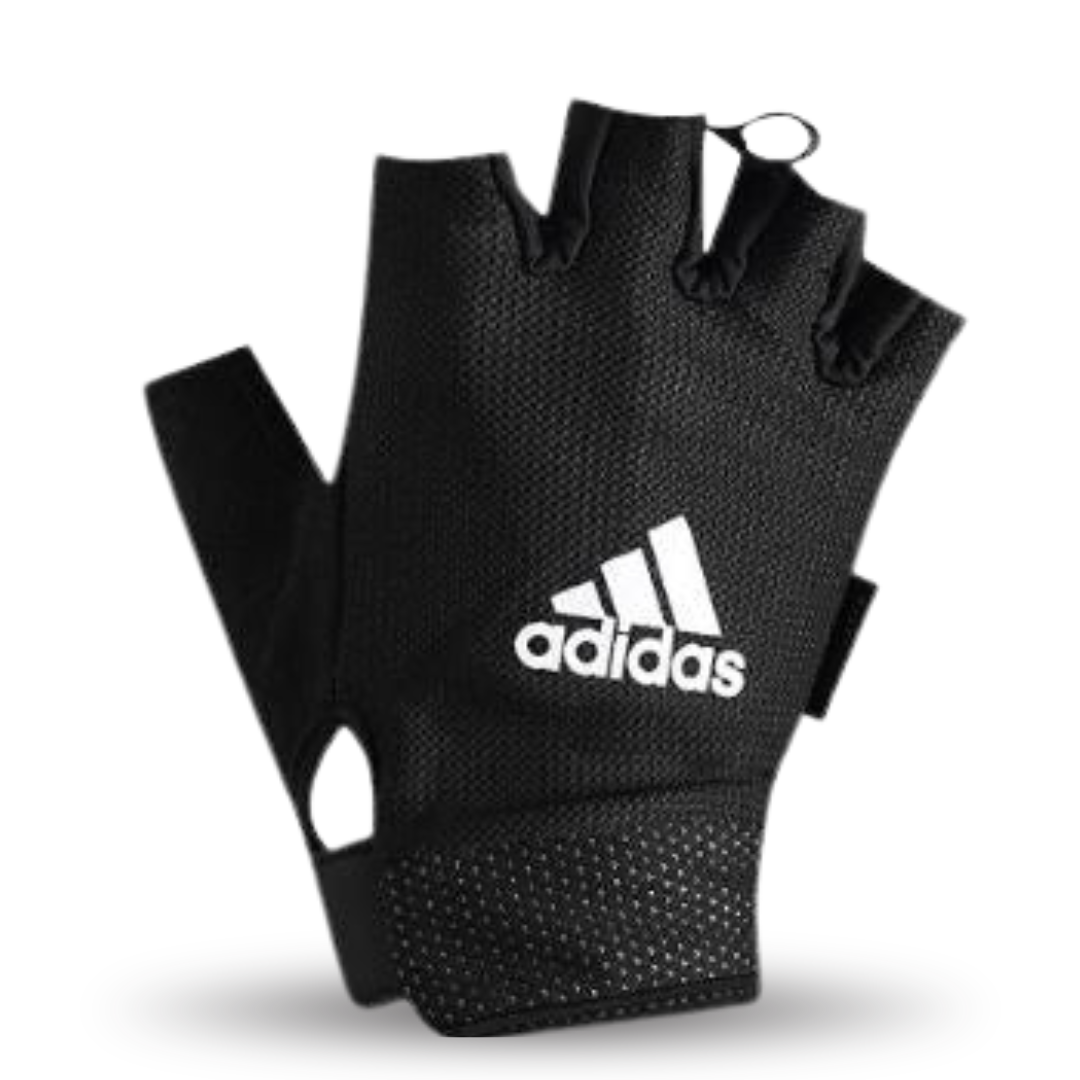 Guantes Adidas negro-blanco
