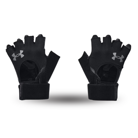 Guantes Unisex Under Armour CON CANILLERAS negros