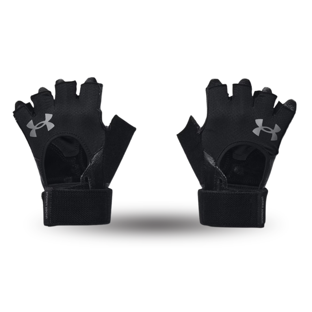 Guantes Unisex Under Armour CON CANILLERAS negros