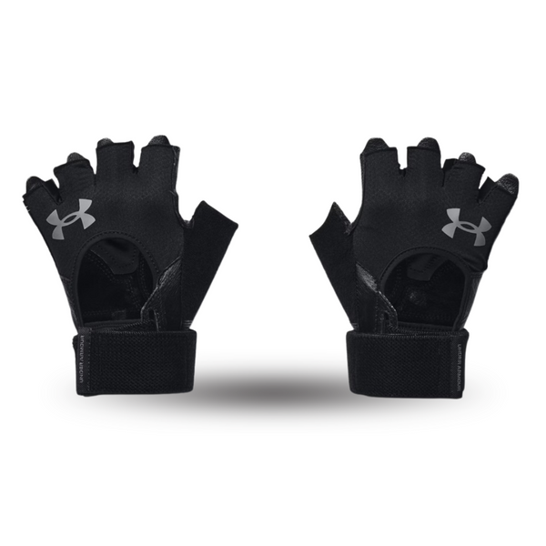 Guantes Unisex Under Armour CON CANILLERAS negros