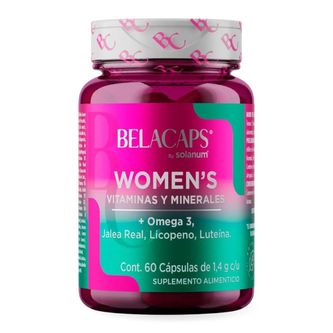 Women´s Vitaminas y Minerales Belacaps, 60 caps
