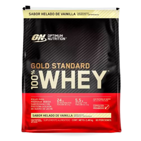 100% Whey Gold standard 6 lb 90 servicios