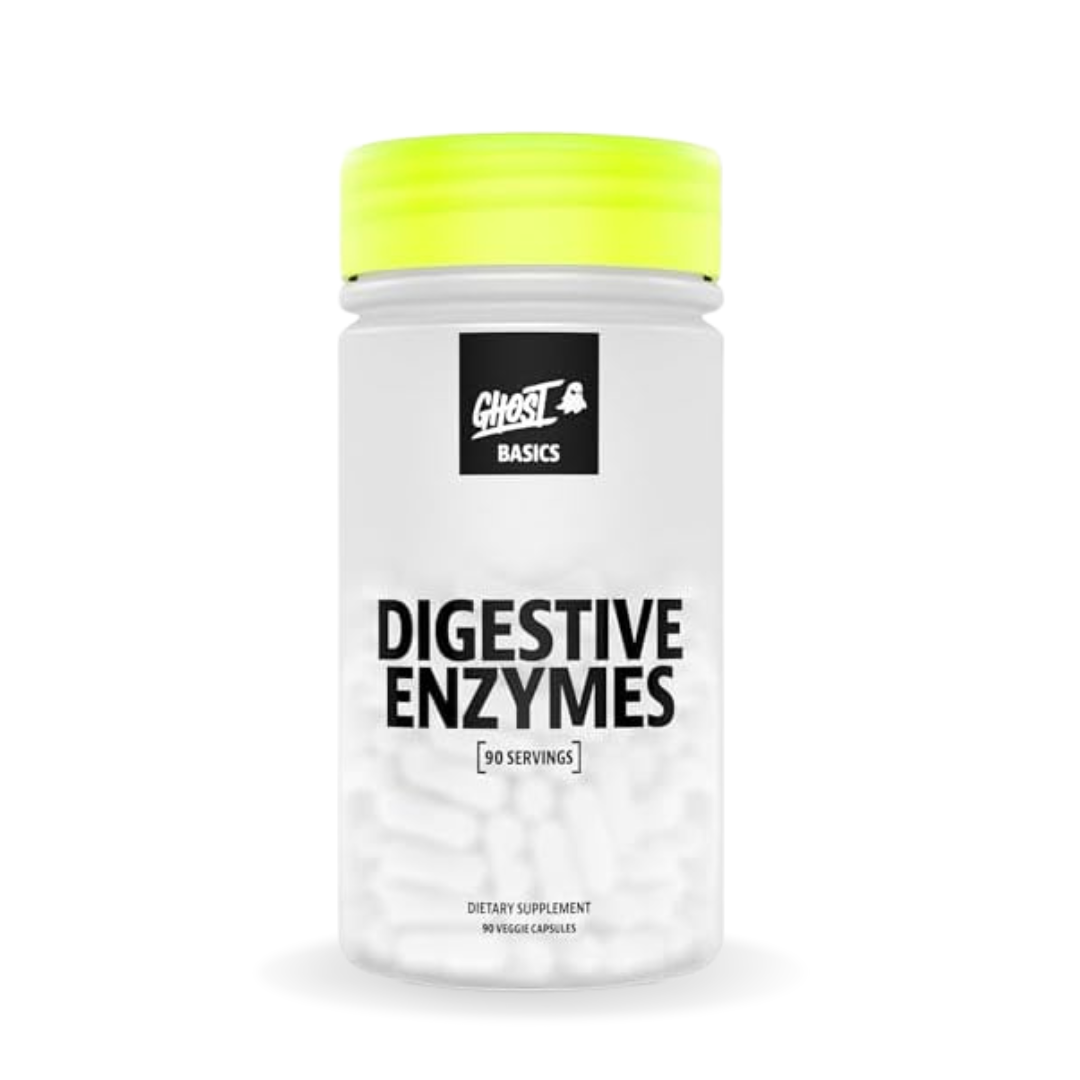 GHOST DIGESTIVE ENZYMES, Enzimas digestivas 90 CAPS