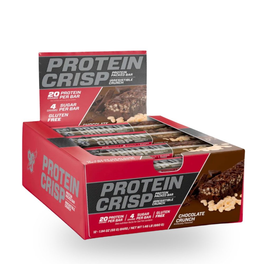 BSN, PROTEIN CRISPS BARRAS DE PROTEÍNA