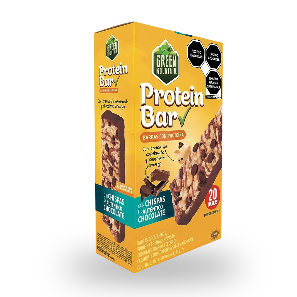 Green Mountain Protein bar pieza