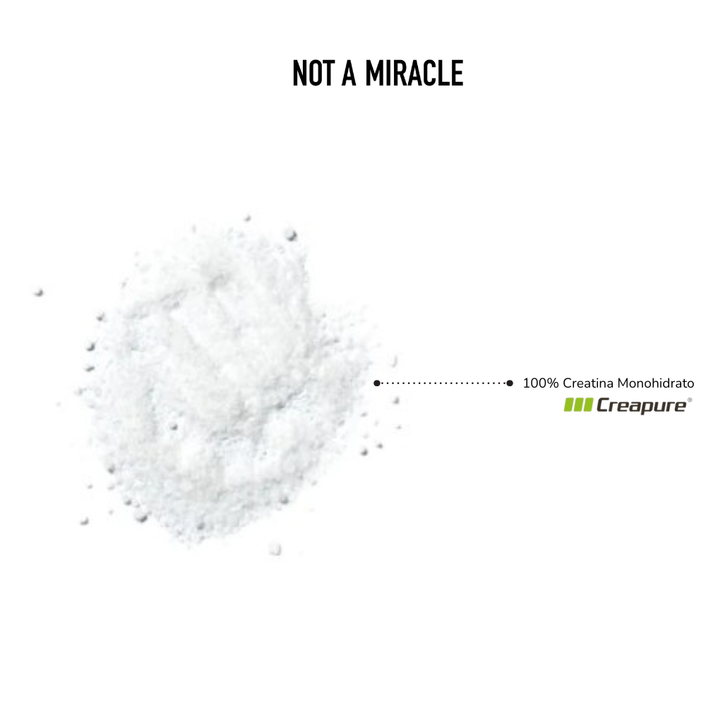 NOT A MIRACLE, PRO CREATINE ( CREAPURE) 90 SERVICIOS,